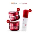 [2ฟรี1] Trylagina 12X (ไตรลาจิน่า 12X) เซรั่มคืนความอ่อนเยาว์ (30g.) 2 กระปุก ฟรี ทริปเปิลไมเซล่ามูสโฟม (150ml.)